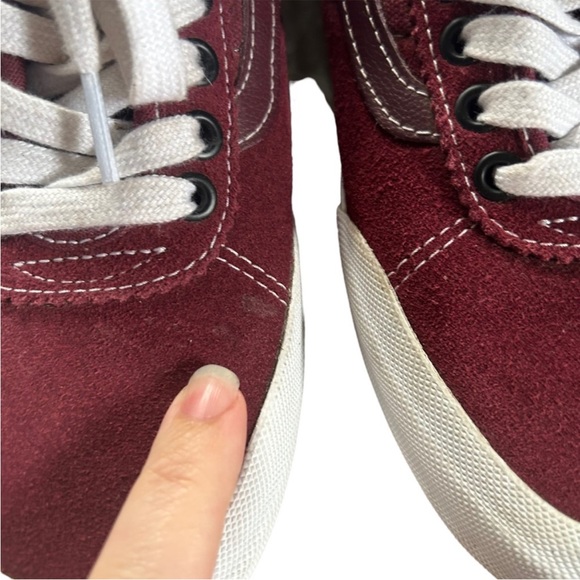 Vans Chima Ferguson Burgundy Suede Pro 2 Ultra Cush 3D Skater Shoes 8.5M/10W - Picture 10 of 13